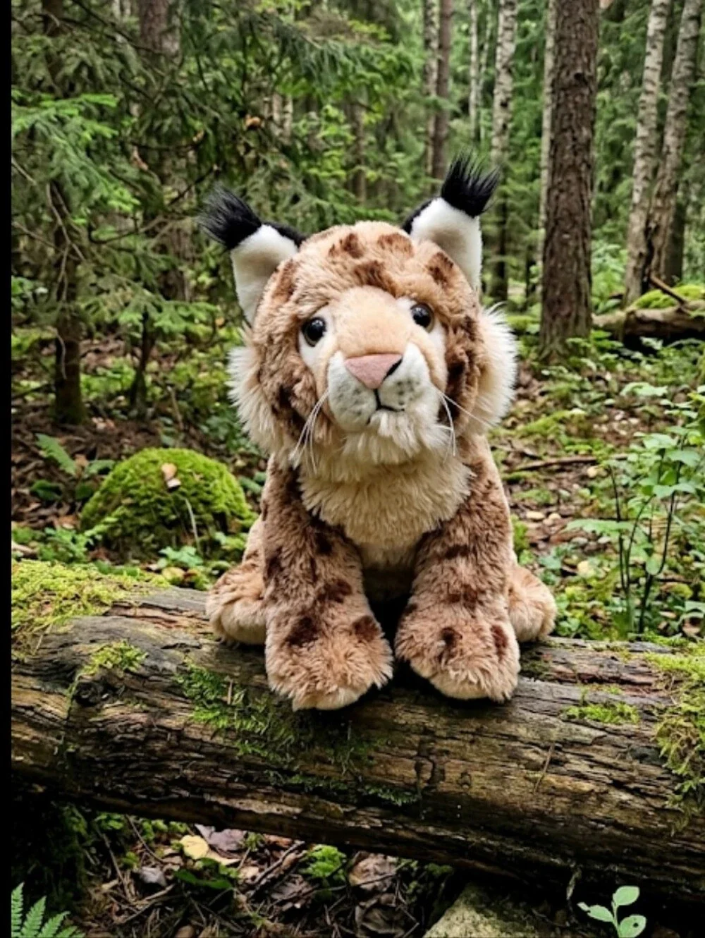 Lynx cat plush 10